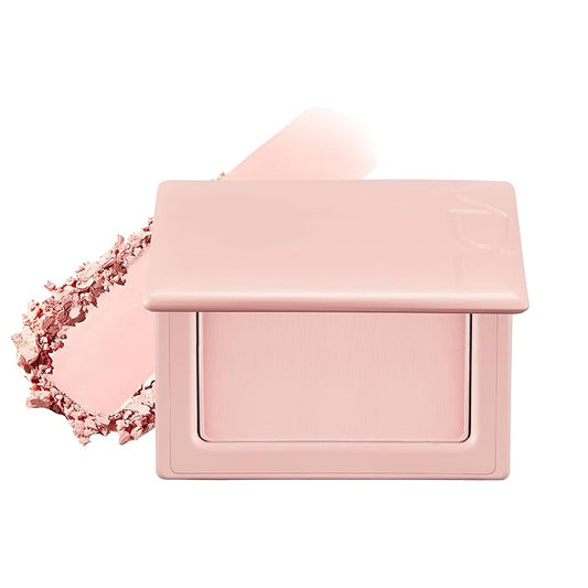 VDL Cheekstain Pastel Blush for Cheeks (Bouncing Peach, 0.2oz) - Lightweight, Velvet Powder Formula - Seamless, Long-Lasting, Natural-Looking Glow | Korean Makeup-VivaGrace Women