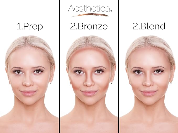 Aesthetica Sunset- Matte Bronzing Powder Makeup Contouring Powder - Vegan & Cruelty Free-VivaGrace Women