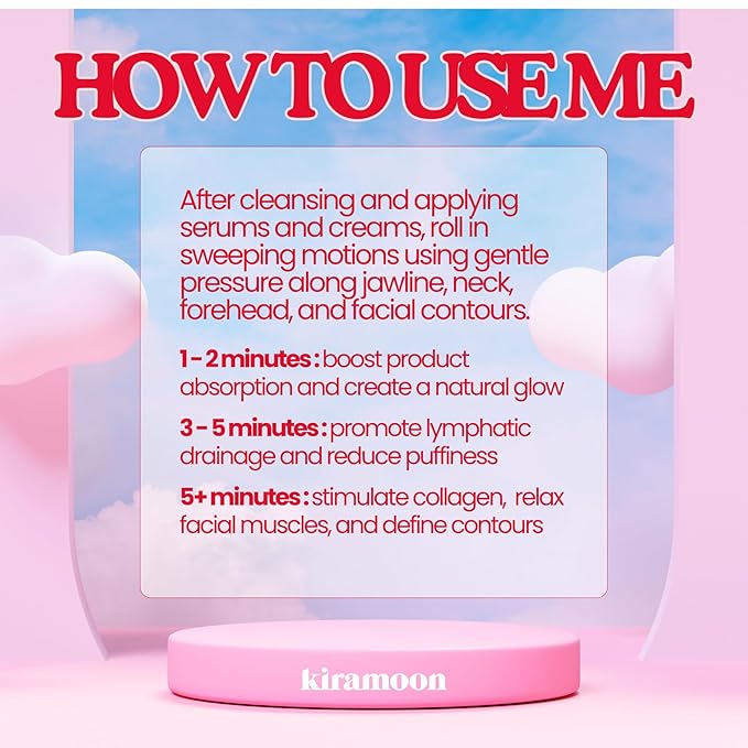 Reset Roller to Boost Skincare Absorption, Reduce Puffiness, Relax Jaw Muscles, and Promote Collagen. Anti-Aging and Relaxing Silicone, Gifts for Her-VivaGrace Women