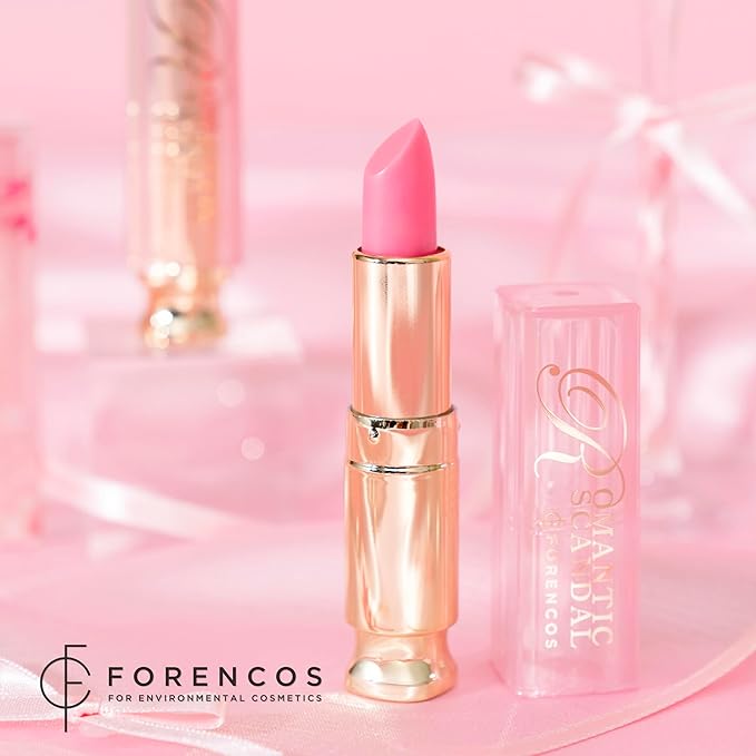 Tinted Lip Balm Hydrating 0.11 oz, Glow Pink Shade, Glossy High Pigmentation, Sheer and Smooth, Mositurizing, Natural Color (Pink Bouquet)-VivaGrace Women