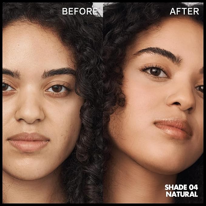 FOCALLURE 2 Pcs Liquid Foundation, Skin Evolution Foundation + Concealer, Full Coverage Foundation Makeup, Durable, Waterproof, Oil-Control, Hides Wrinkles & Lines, Natural-VivaGrace Women