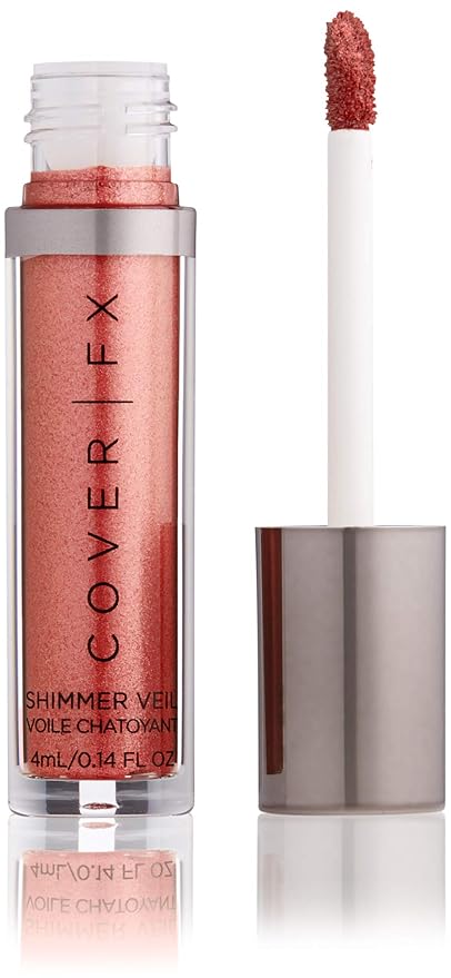 COVER FX Shimmer Veil - Ember - Weightless Cream Shimmer - Crease-Proof - Transfer-Proof Formula - Multidimensional Shine - Eyes, Cheeks and Lips-VivaGrace Women