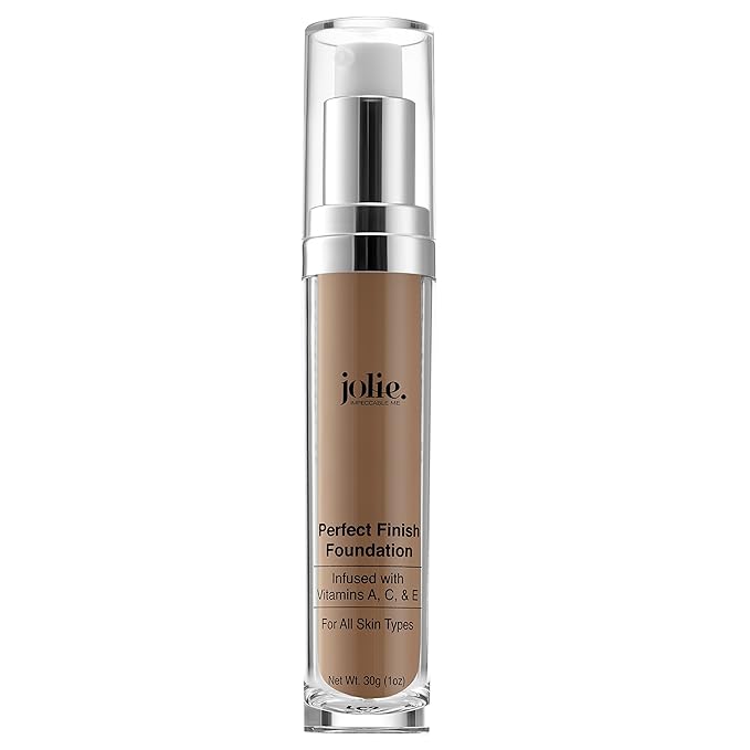 Jolie Perfect Finish Liquid Foundation Makeup SPF 15 Oil Free (MW4)-VivaGrace Women