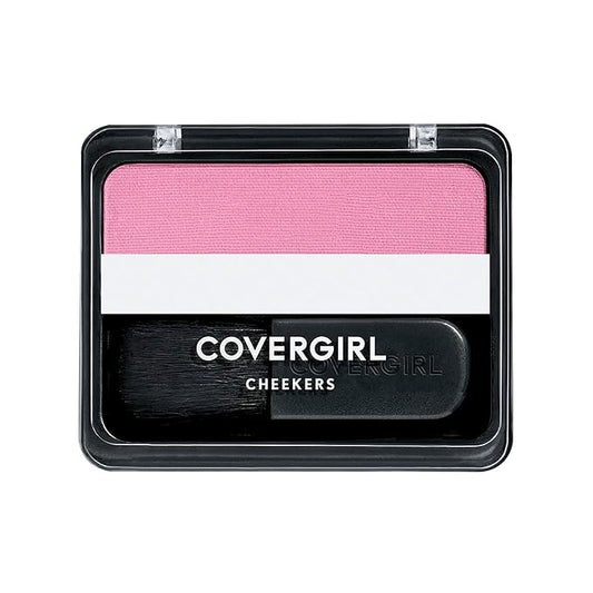 COVERGIRL - Cheekers Blush, Soft, blendable, lightweight formula, easy & natural look, 100% Cruelty-Free-VivaGrace Women