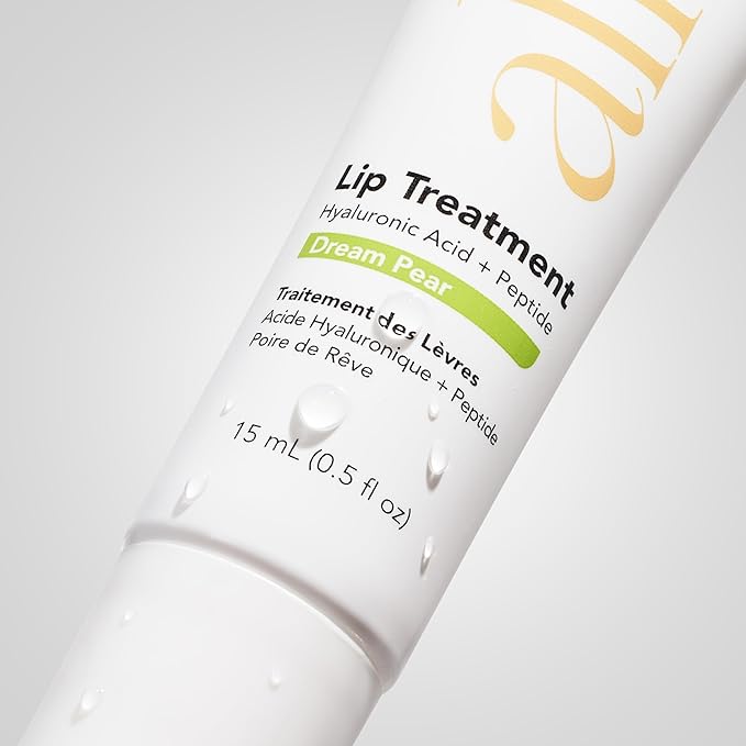 Alfie Hyaluronic Acid Lip Booster -Pear Flavor -15ml/0.5 Fl. Oz -Peptide Lip Treatment -Lip Plumper and Filler -Lip Serum and Moisturizer -Hydrating Treatment for Lip Volume -Vegan Friendly, Non-Toxic-VivaGrace Women