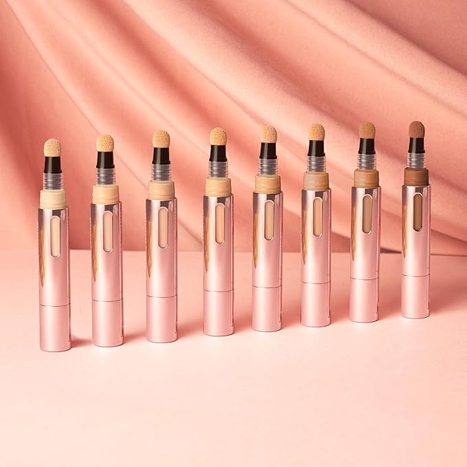 Mally Beauty - The Plush Pen Brightening Concealer Stick - Beige - Hydrating Turmeric, Vitamin E, and Hyaluronic Acid Infused Formula - Medium Buildable Coverage with a Natural, Smooth Finish-VivaGrace Women