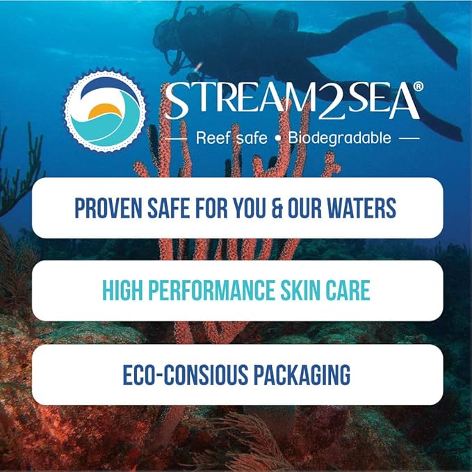 STREAM 2 SEA SPF 30 Organic Lip Balm Set, Reef Safe Cherry Vanilla, Naturally Naked and Cucumber Mint, Moisturizing + Sun Protect Outdoor Lip Balm For Beach and Sports, Paraben Free Lip Moisturizer-VivaGrace Women