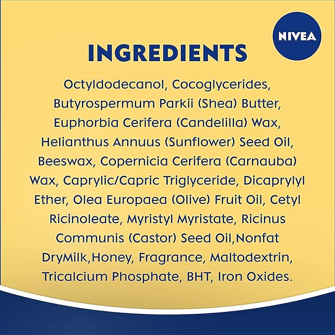 Nivea Milk and Honey Lip Care 0.17 Ounces (Pack of 3-VivaGrace Women