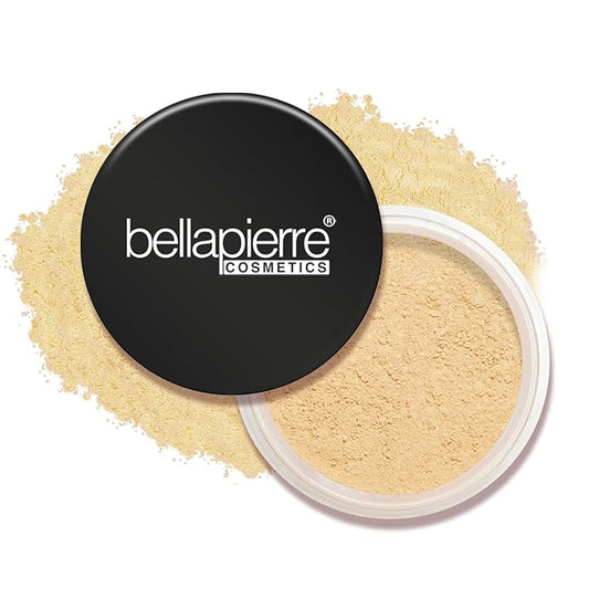 bellapierre Mineral Foundation SPF 15 - Loose Powder Foundation | Vegan & Cruelty Free Natural Makeup | Full Coverage Matte Finish | Hypoallergenic | Oil & Talc Free - 0.32 Oz - Ivory-VivaGrace Women