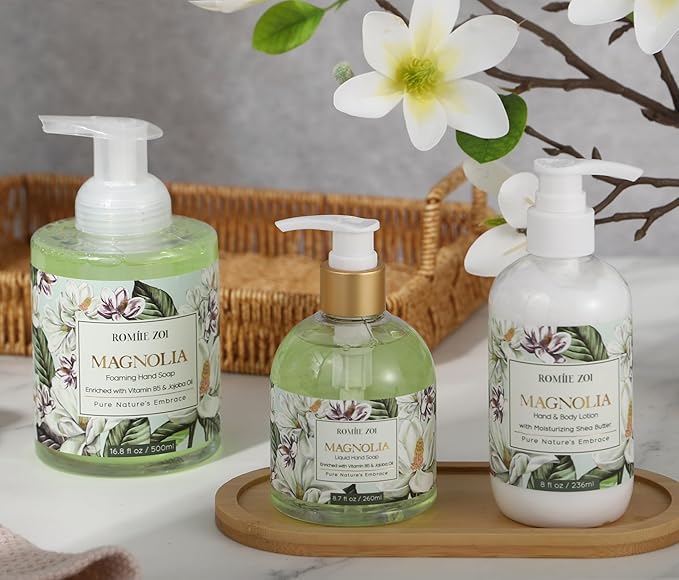 Liquid Hand Soap with Gift Box - Magnolia - 260ml/ 8.7 fl.oz
