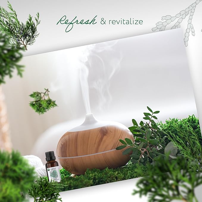 HBNO California Bottled Organic Cedarwood Essential Oil 1 fl oz (30ml) - USDA Certified Organic Cedarwood Essential Oil for Aromatherapy, Soap Making, DIY, Fragrances, Diffuser-VivaGrace Women
