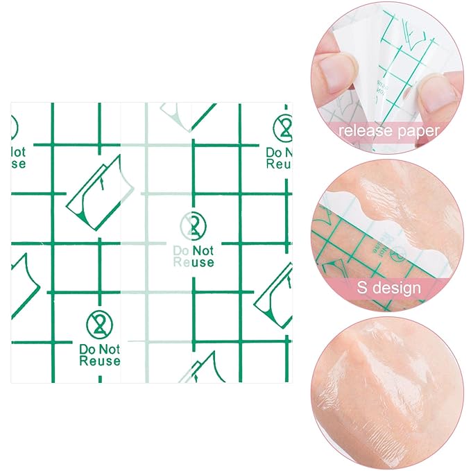 ANCIRS 150pcs Disposable Makeup Hand Palettes, 2.4x2.4inch Adhesive Waterproof PU Cosmetic Makeup Palettes for Women Girls Female Artists Make up-VivaGrace Women