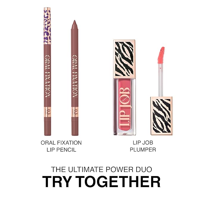 Lip Plumper Gloss Lip Job - Plumping Lip Gloss with Glossy Finish - Lip Pump Gloss with Hydrating & Smoothing Formula - 0.14 Fl Oz (Bloomgasm)-VivaGrace Women