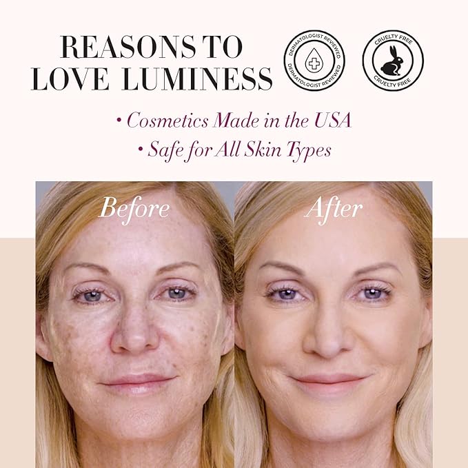Luminess Air Silk 4-In-1 Airbrush Foundation- Foundation, Shade 030 (.5 Fl Oz) - Sheer to Medium Coverage - Anti-Aging Formula Hydrates and Moisturizes - Professional Makeup Kit for Cordless Air Brush-VivaGrace Women