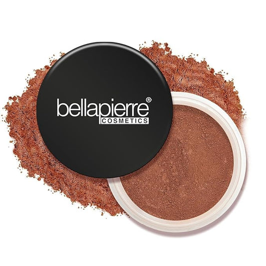 bellapierre Mineral Foundation SPF 15 - Loose Powder Foundation | Vegan & Cruelty Free Natural Makeup | Full Coverage Matte Finish | Hypoallergenic | Oil & Talc Free - 0.32 Oz - Double Cocoa-VivaGrace Women