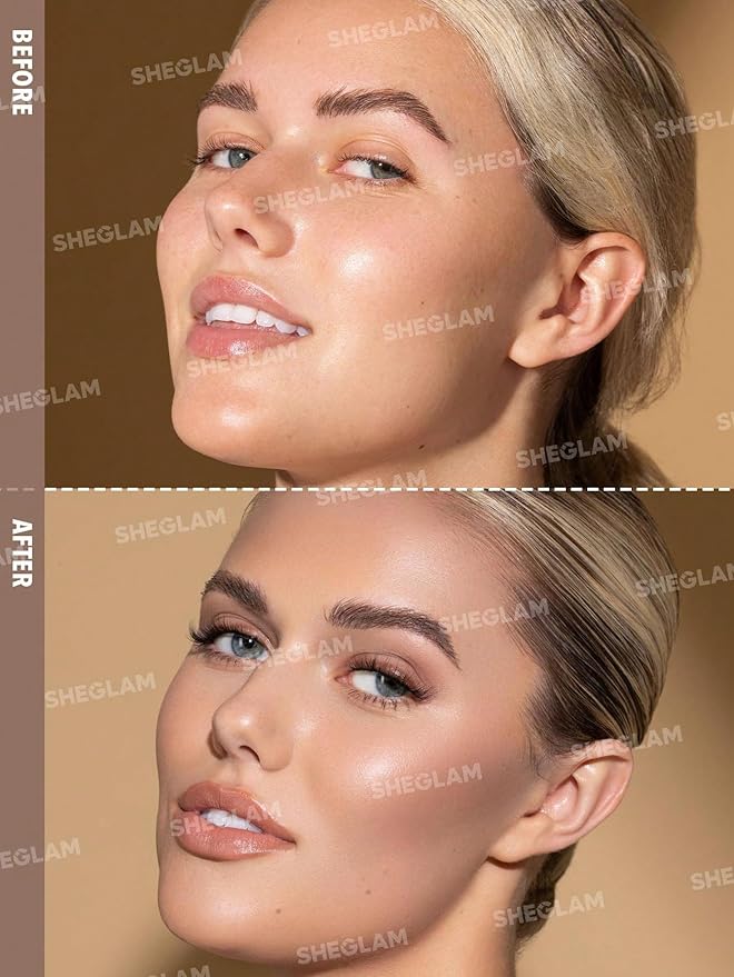 SHEGLAM Sun Sculpt Cool Toned Liquid Contour Stick Long Lasting Cream Bronzer Makeup - Soft Tan-VivaGrace Women