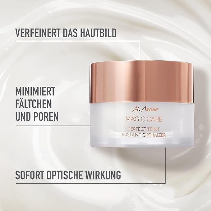 M. Asam Magic Care Perfect Teint (1.01 Fl Oz) - Transparent Make Up, Skin Care Face Cream And Makeup Primer. Beauty Product That Is Known To Minimize Wrinkles & Pores, With Peptide Complex & Retinol-VivaGrace Women