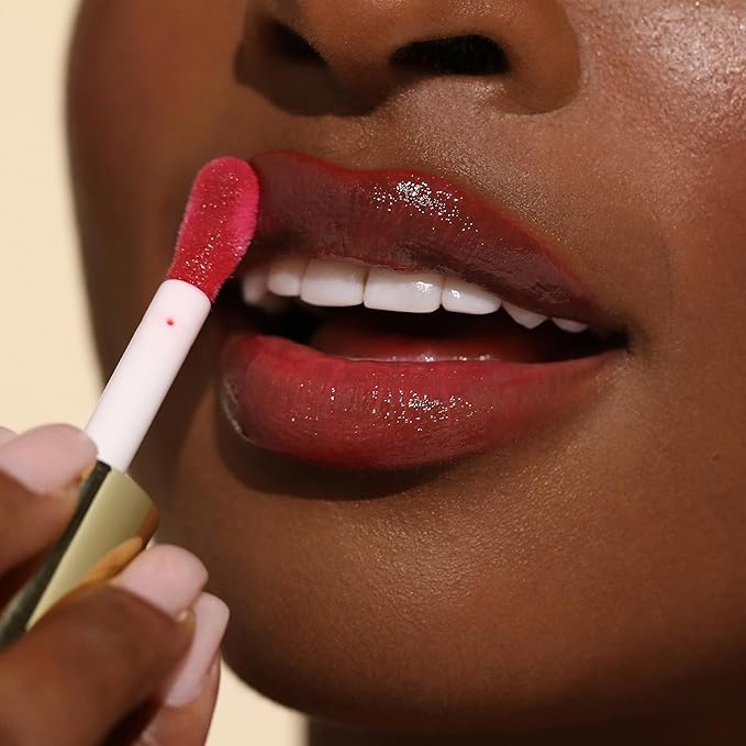 Milani Lip Oil with Vitamin E for Instant Hydration, Fruit Extract Infused Lip Treatment and Moisturizing Lip Gloss - Strawberry Melon-VivaGrace Women