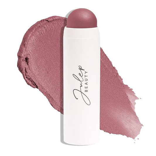 Julep Skip The Brush Cream to Powder Blush Stick - Muted Mauve - Blendable and Buildable Color - 2-in-1 Blush and Lip Makeup Stick-VivaGrace Women