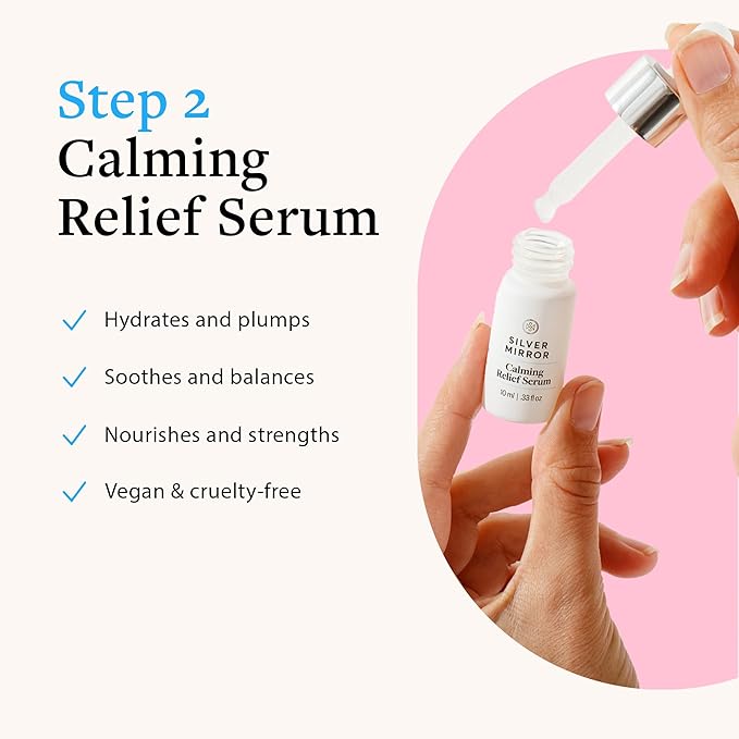 Signature Facial Mask (1.7 fl oz) & Serum (0.33 fl oz), Skin Care Set, 2-Step Face Tightening and Lifting Skincare, Anti Wrinkle, with Hyaluronic Acid, for Instant Face Lift-VivaGrace Women