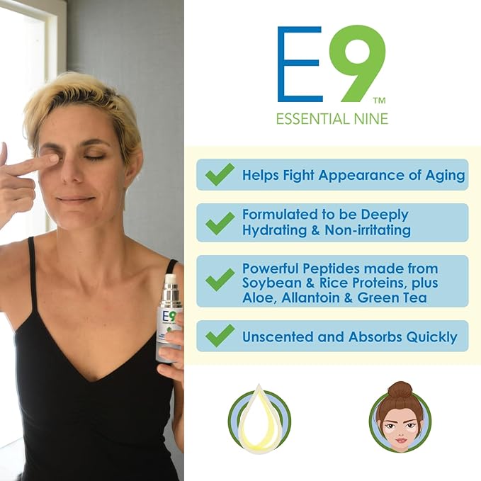 Eye Eco's Essential 9 Eyelid and Skin Therapy Anti-Aging Formula for Eyelid Hydration-VivaGrace Women