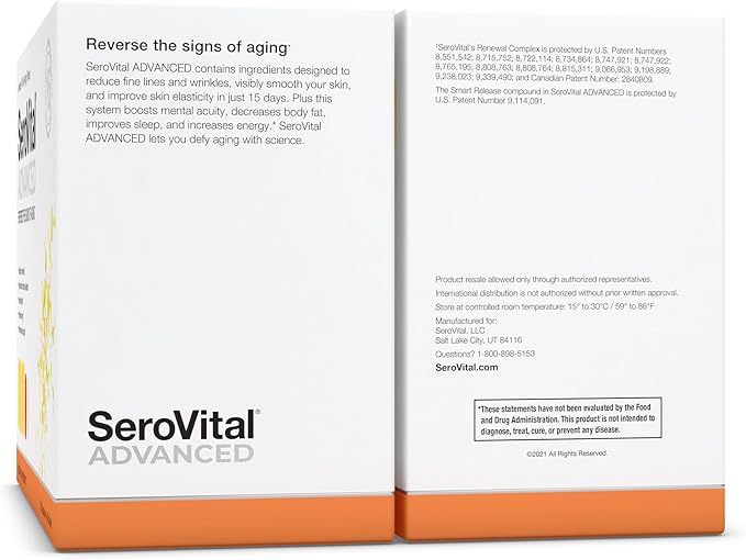 Serovital Advanced for Women - Anti-Aging Supplement for Women - Skin Benefits, Energy, and Sleep - 30 Day Supply-VivaGrace Women