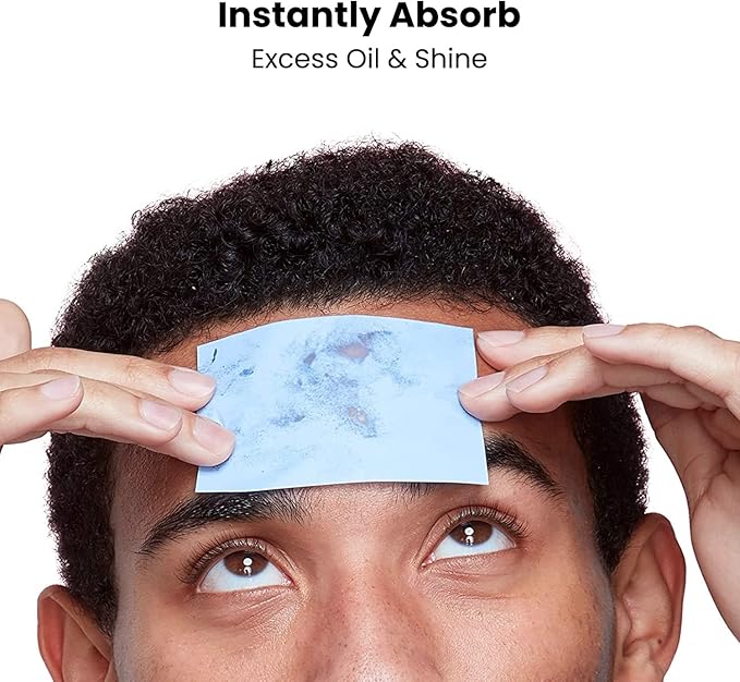 ROSELYNBOUTIQUE Oil Blotting Sheets for Face - 100 Organic Premium Flexible Silky Blotting Sheets Instant Oil-Absorbing Remove Excess Oil & Shine Oil Control Films-VivaGrace Women