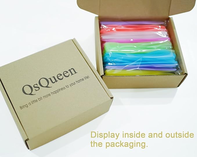 100 PCS Cosmetic Spatula for Makeup Face Mask Plastic Spoon Disposable Makeup Tools for Mixing and Sampling 4.88'' x 1.06" Random Color-VivaGrace Women