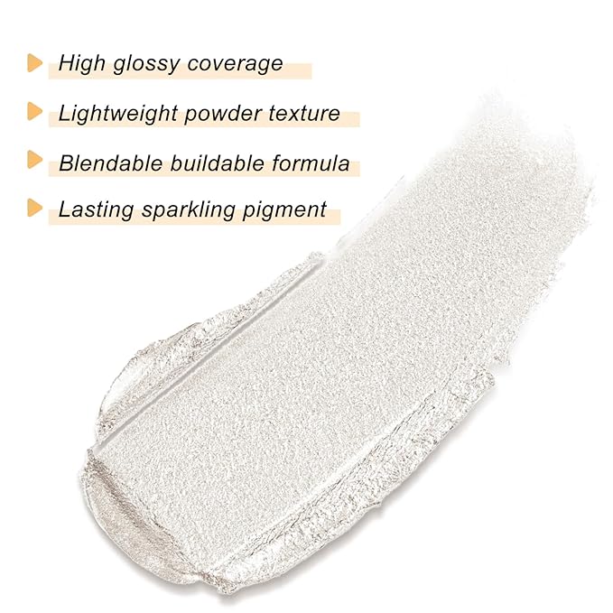 Boobeen Highlighter Makeup Palette, Long Lasting Glow Shimmer Illuminator Contour Powder for Face Radiant Glow-VivaGrace Women