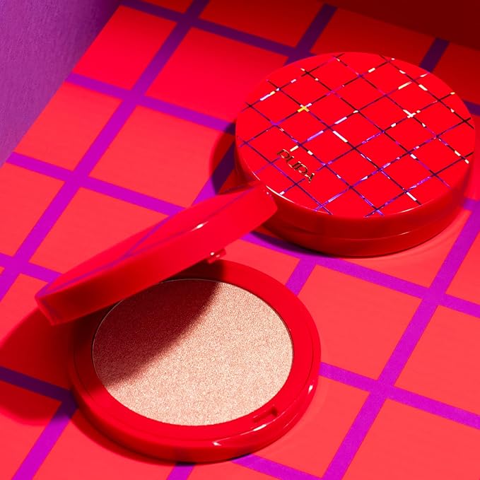 Pupa Milano Holiday Land Frosted Highlighter, Hypnotic Gold 001, 0.282 oz - Highlighter Makeup - Soft, Velvety Texture - Long-Lasting - Talc-Free-VivaGrace Women