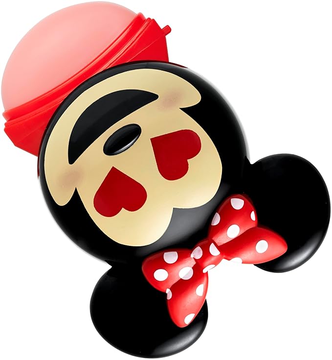 Lip Smacker Disney Minnie Mouse Emoji Lip Balm, Strawberry Lemonade Flavored, Clear, For Kids-VivaGrace Women