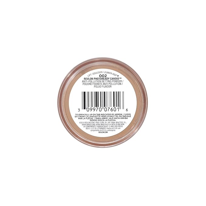 Revlon PhotoReady Candid Setting Powder, with Anti-Pollution, Antioxidant Ingredients, without Parabens, Pthalates and Fragrances; Shade 002 .34 Fluid Oz-VivaGrace Women