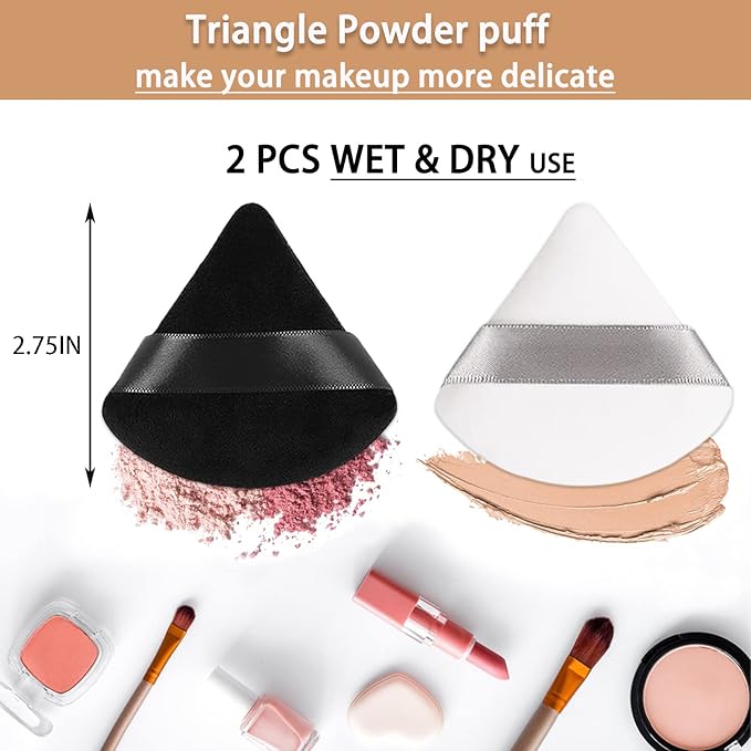 Picasso Makeup Spatula,Foundation Spatula,Foundation Palette,Make Up Spatula Tool,Mixing Nail Art Palette Beauty Skincare Cosmetic Spatula Makeup Tools,(Spatula+Palette+2 Pcs Powder Puff)-VivaGrace Women