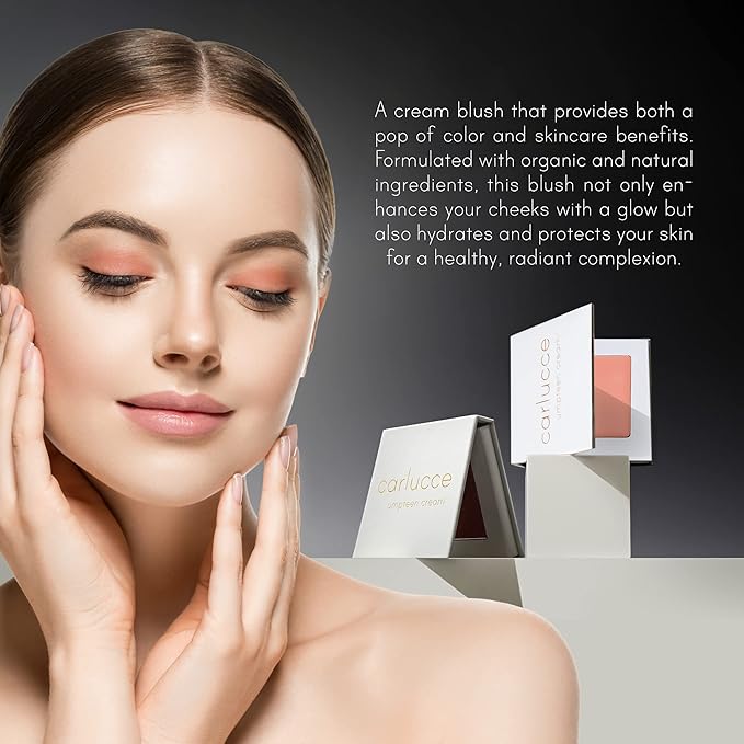 Carlucce Umpteen 3-in-1 Vegan Multi-Use Cream Color Palette - Innocent - Makeup & Skincare in One, High Pigment Formula for Lips, Cheeks & Eye Base-VivaGrace Women