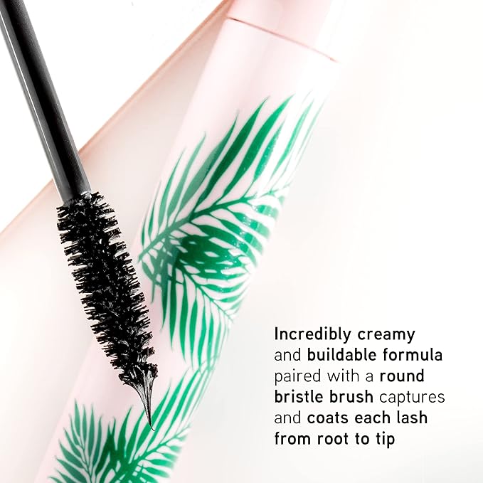 Physicians Formula Butter Blowout Mascara Black, Keratin Infused, Volumizing Mascara, Buildable, Lengthening Mascara, Defining, Curling, Multiplying, Blackest Black