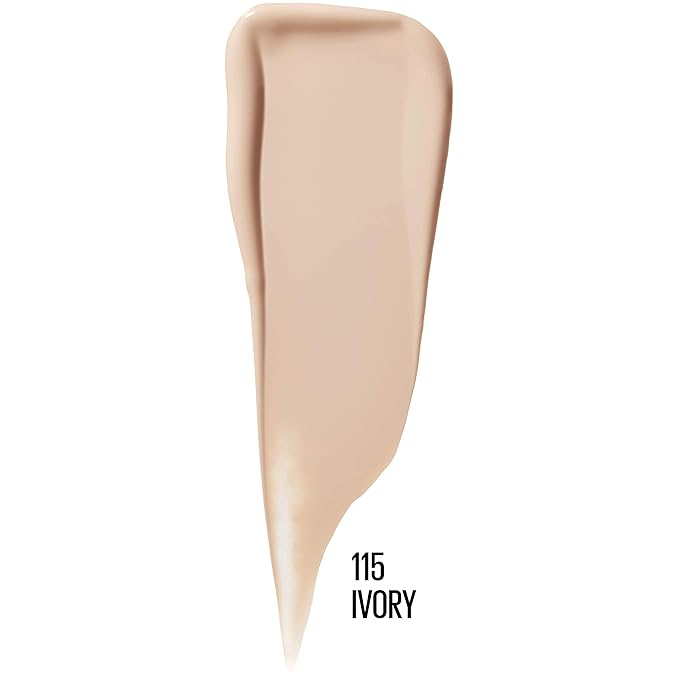 Maybelline Dream Urban Cover Flawless Coverage Foundation Makeup, SPF 50, Ivory-VivaGrace Women