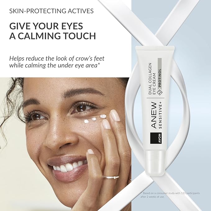 Avon Anew Sensitive Dual Collagen Eye Cream-VivaGrace Women