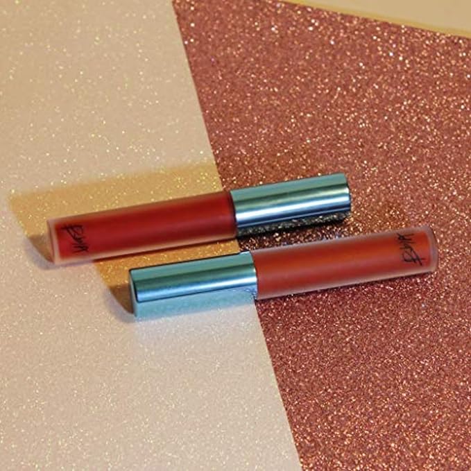 BBIA Last Velvet Lip Tint - Soft & Creamy Matte Finish Lip Stain, Blur Effect with Velvety Texture, Long-Lasting, High Pigment, Lightweight, Non-Drying, Korean Lip Makeup (02 EXTRA BOUNCE)-VivaGrace Women