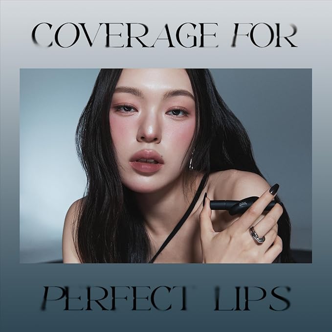 Tie Up Cover Tint - Waterproof & Long Lasting Lip Stain for Women - Korean Base Nude Tint Stick - Kbeauty Matte Gloss - Mood Color Changing (05 HUSH ROSE, 0.2 Fl oz)-VivaGrace Women