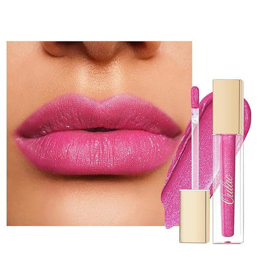 Oulac Pink Matte Liquid Lipstick for Women, Long Lasting Lipstick Waterproof Lip Stain, No Transfer, Creamy High Pigmented Formula with Rose Oil, Vegan & Cruelty-Free MS08-VivaGrace Women