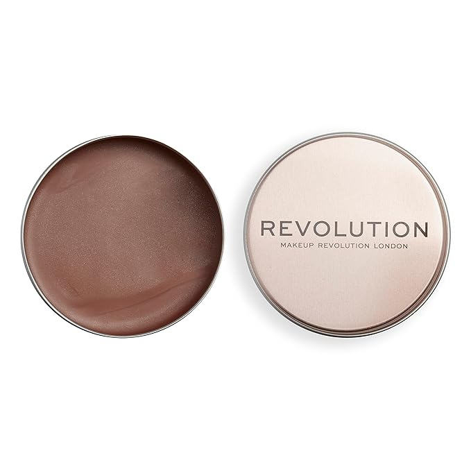 Revolution, Balm Glow, Multi-Use Balm for Cheeks, Eyes & Lips, Buildable Formula, Dewy Finish, Natural Nude, 1.12 Oz.-VivaGrace Women