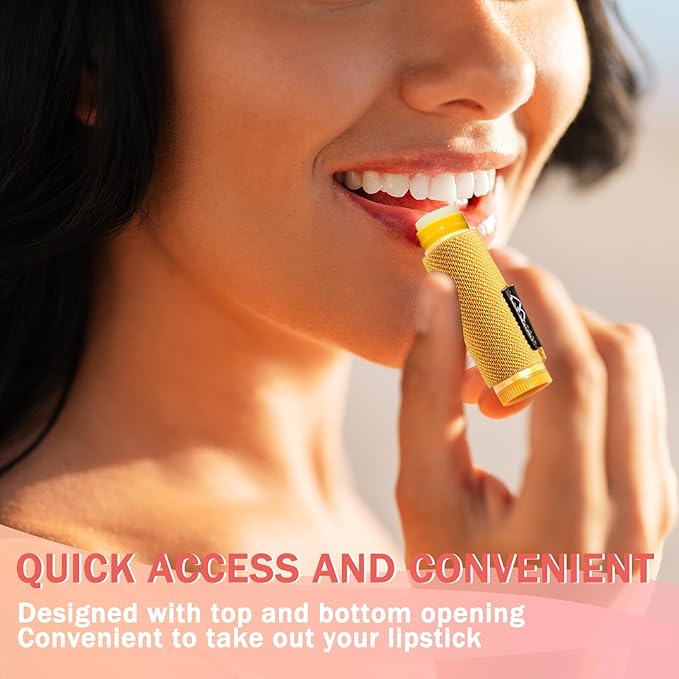 WK IEASON Lip Balm Holder Keychain Bulk Chapstick Holder Key chain-VivaGrace Women