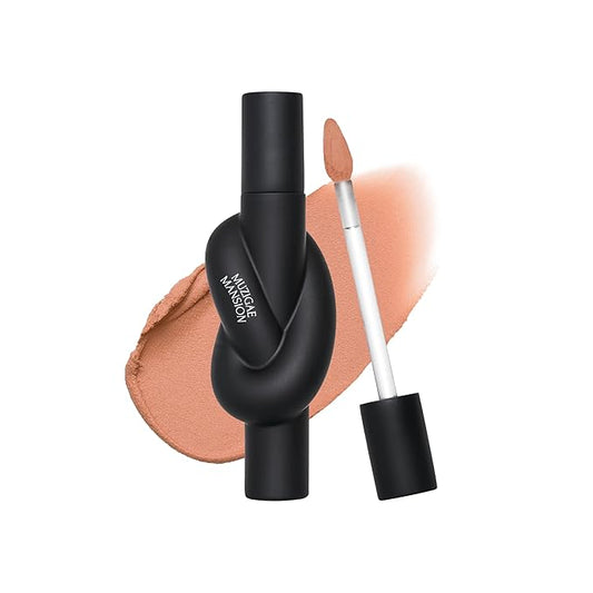 Tie Up Cover Tint - Waterproof & Long Lasting Lip Stain for Women - Korean Base Nude Tint Stick - Kbeauty Matte Gloss - Mood Color Changing (02 CORAL STEP, 0.2 Fl oz)-VivaGrace Women