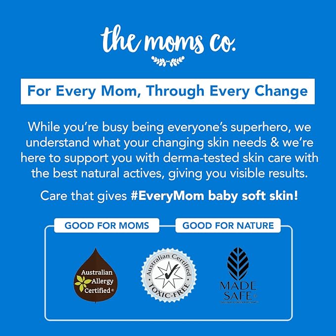 The Moms Co. Natural Vita Rich Under Eye Cream for Dark Circles and Puffiness for Women, Suitable for Delicate Skin Under Eye Area, Soothing Massage Roller with Coffee Oil, Vitamins E & B3, 15 gm-VivaGrace Women