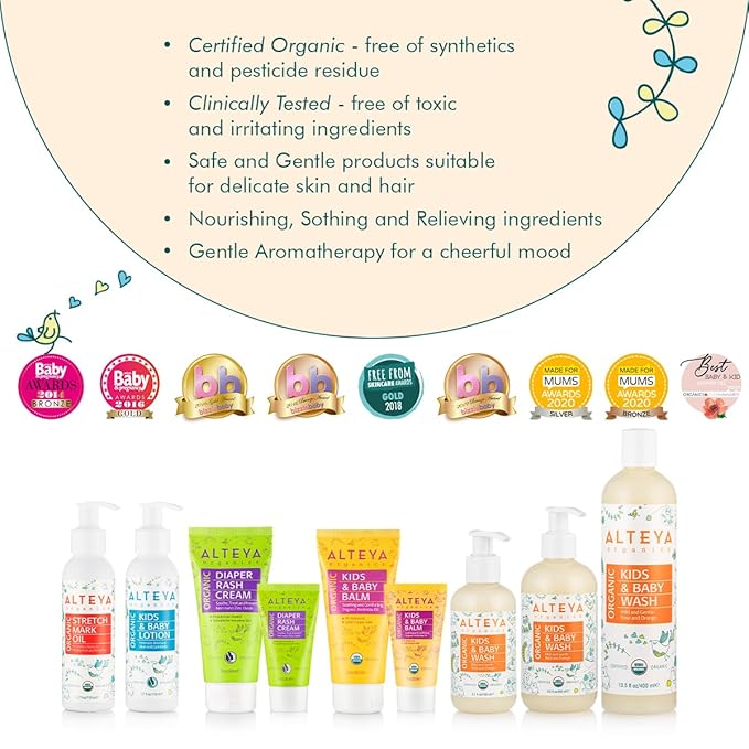 Alteya Organics Organic Pregnancy Stretch Oil 3.7 Fl Oz/110mL-VivaGrace Women