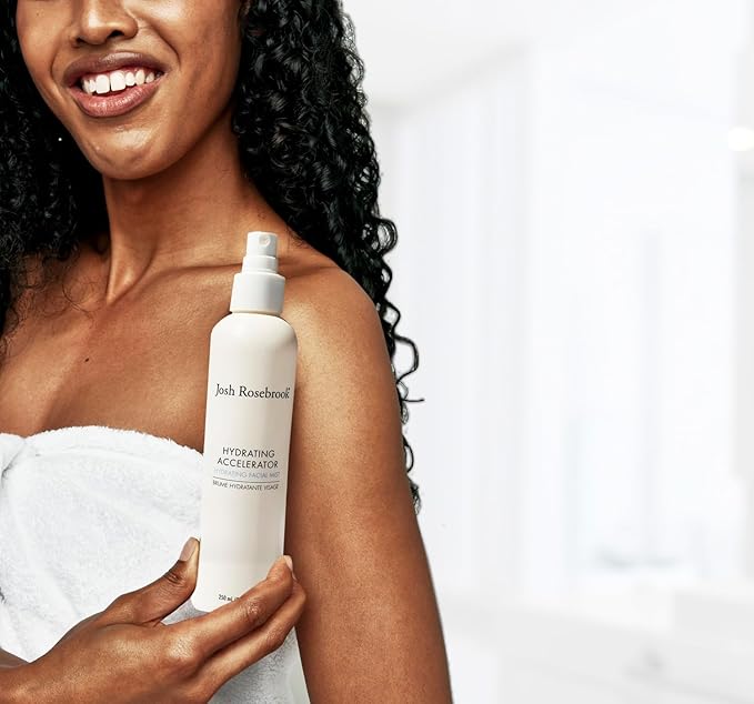 Josh Rosebrook Hydrating Accelerator - Refreshing & Lightweight Antioxidant Face Mist Hydrating Spray - Natural Facial Spray for All Skin Types (250 mL (8.5 fl oz))-VivaGrace Women