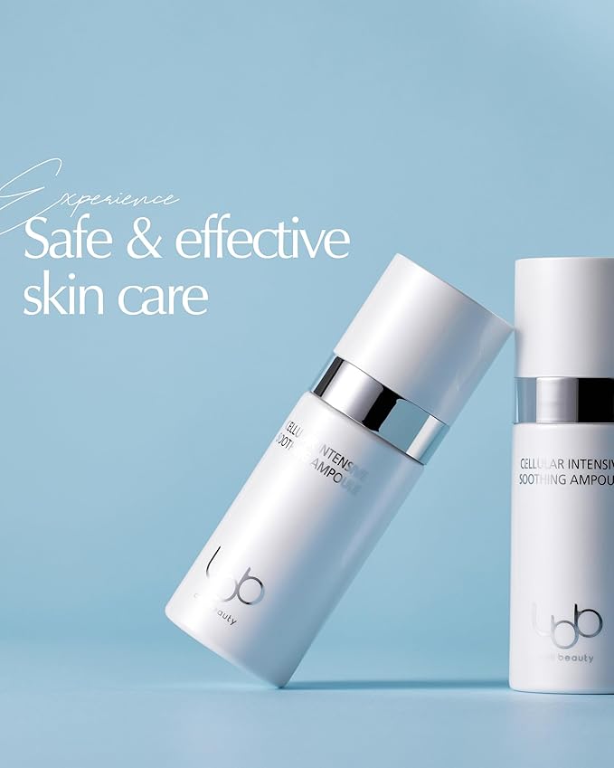 LBB Cellular Intensive Soothing Ampoule - Vegan Moisture Glow Calming Face Spray Serum - Skin Balancing, Radiance, Moisturizing - Tangerine Cellular Red Ginseng, Prebiotics 2.03 fl.oz.-VivaGrace Women