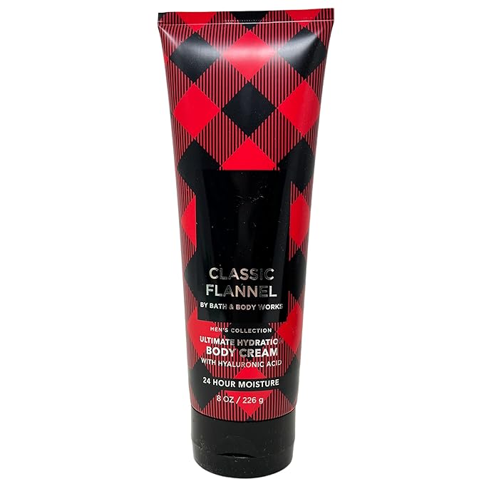 Men's Collection Classic Flannel Trio Gift Set - Includes 3 Ultimate Hydration Body Cream - Full Size-VivaGrace Women