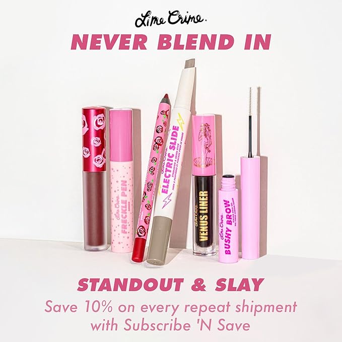 Lime Crime Eye & Face Palette, Venus 3-8 Shades in Matte, Glitter & Metallic Finishes of Dreamy Pinks & Purples - Highly Pigmented Color & Easy to Blend Formula - Mirrored Box - Vegan-VivaGrace Women