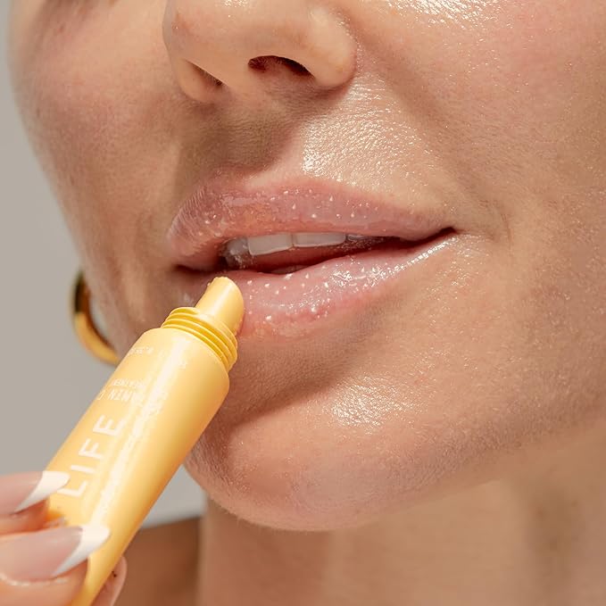 Koa Life Vitamin C Lip Treatment - Nourishing Lip Balm, Anti-Aging, Repairs & Protects From Sun Damage, Glossy, All Natural Ingredients - Citrus 10 G-VivaGrace Women